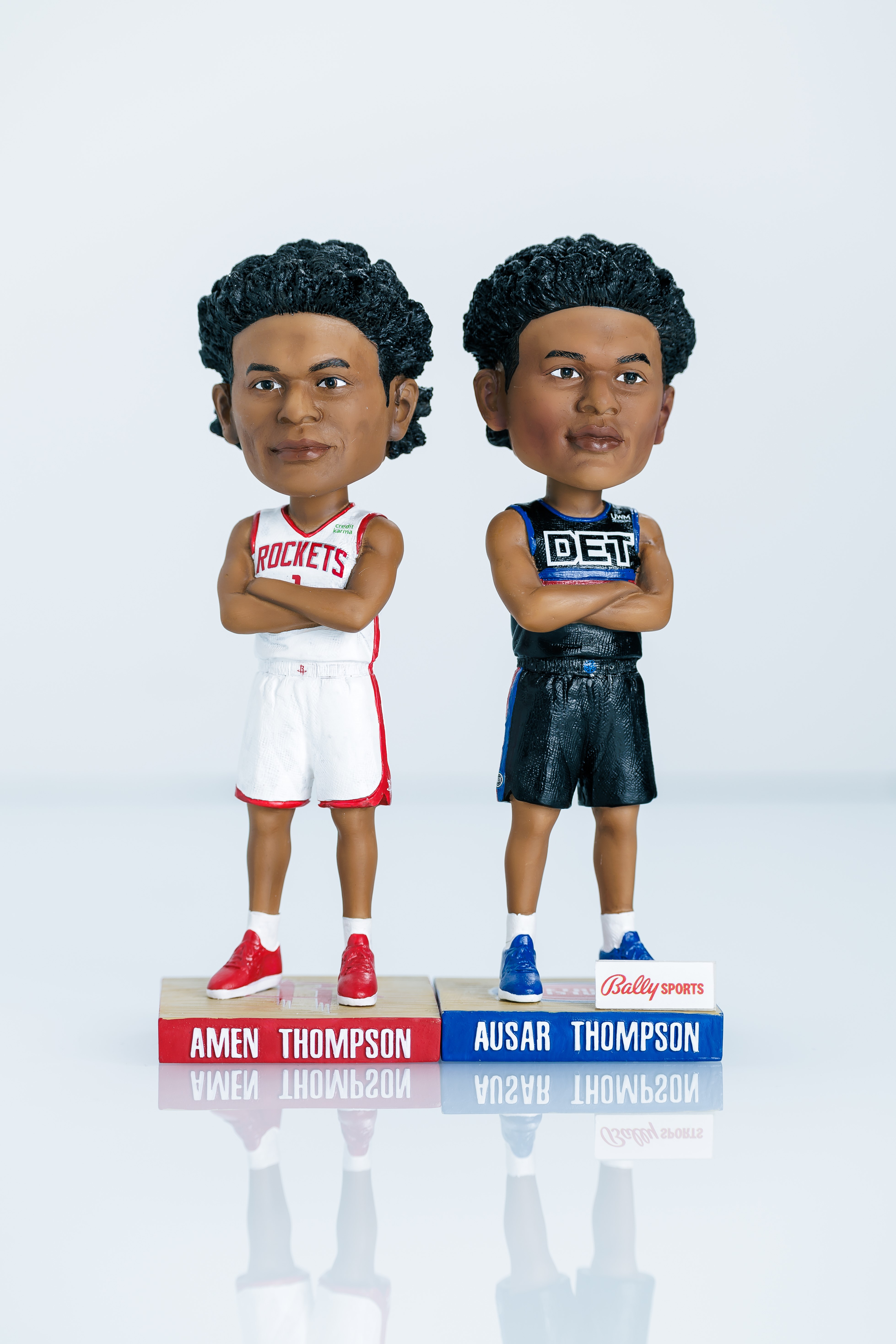Thompson twins bobblehead figures