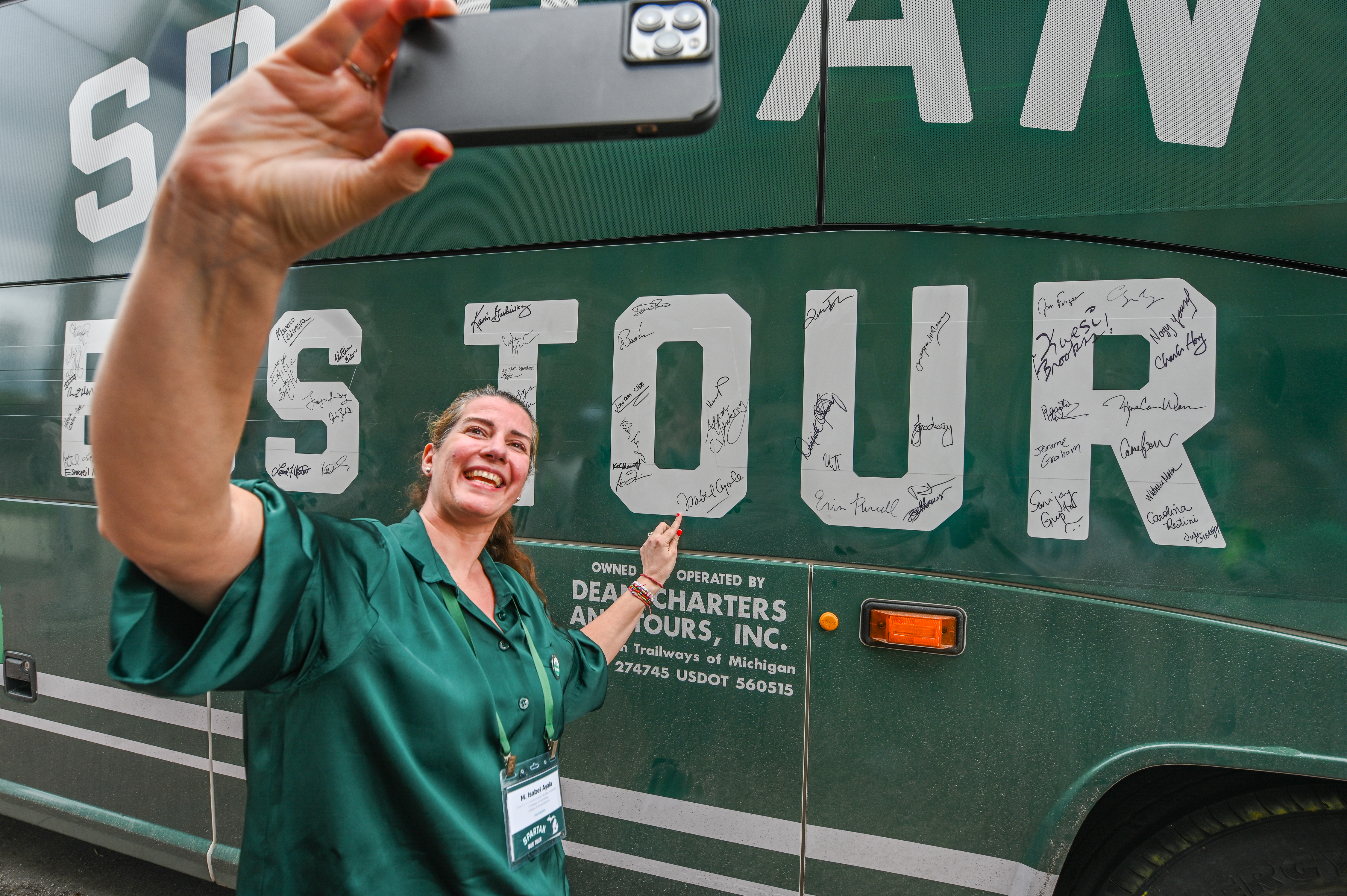 Dr. M. Isabel Ayala: Spartan Bus Tour “gifted me with a renewed sense of purpose”