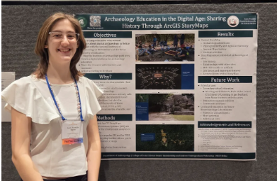 Anthropology grad wins grand prize award for innovative archaeology research