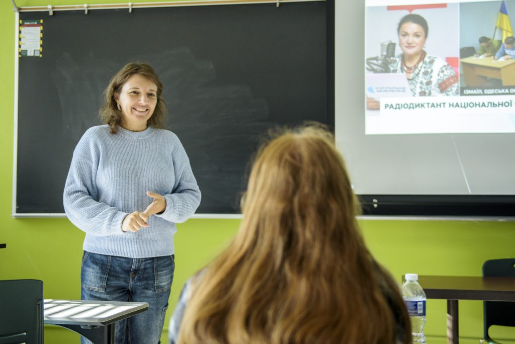 A Voice from Ukraine: Fulbright Scholar Brings Language, Culture, and Resilience to MSU