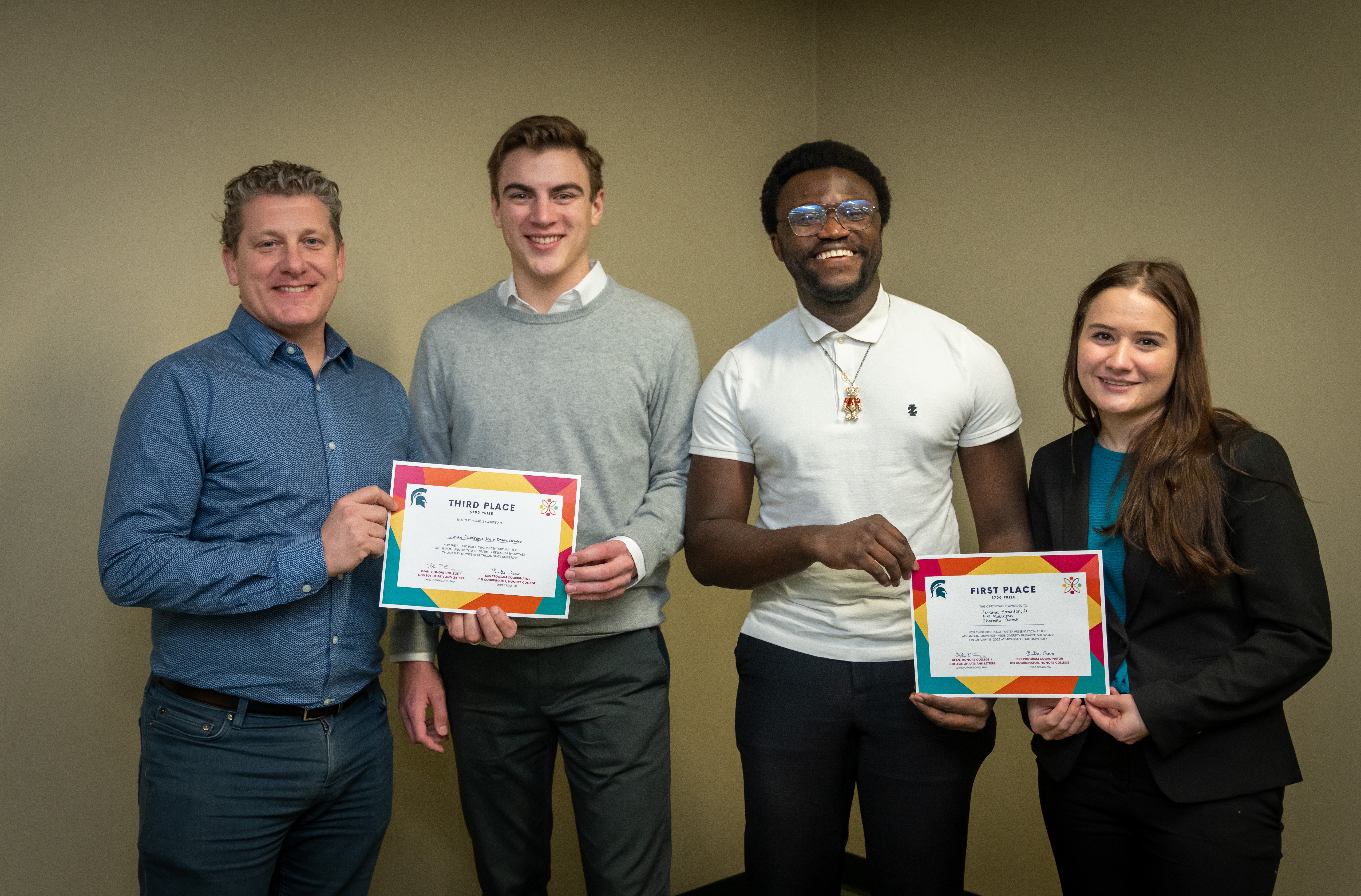 Diversity Research Showcase winners
