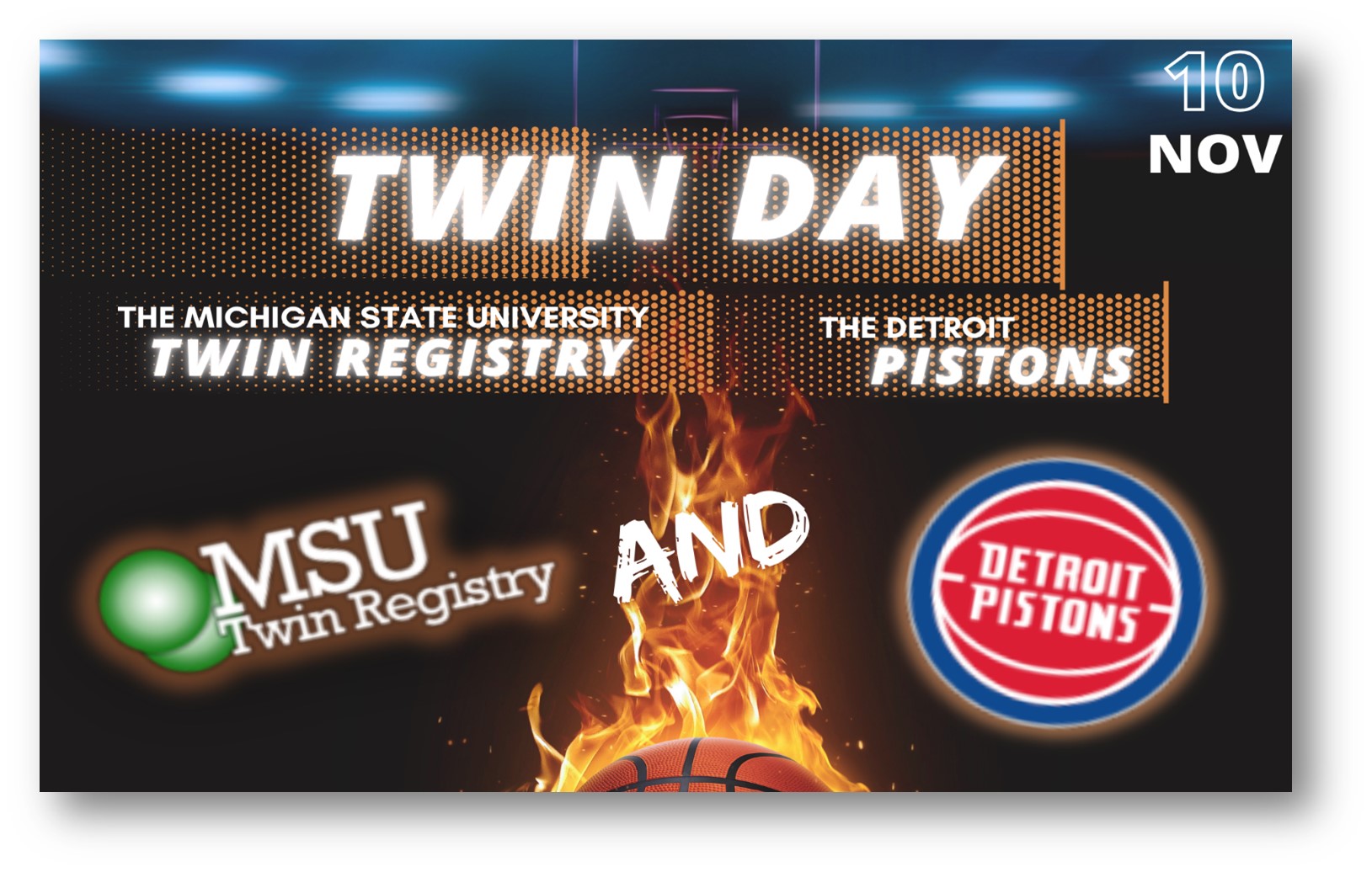 MSU event: Twin Day with the Detroit Pistons